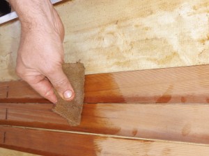 timber blinds before repairing